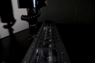CNC machining being used for a project