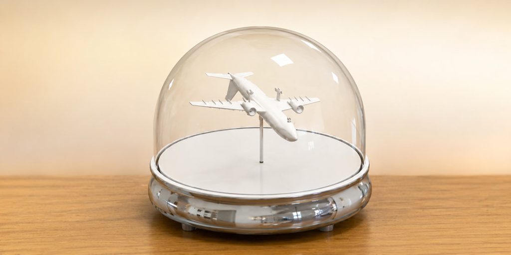 Aeroplane dome
