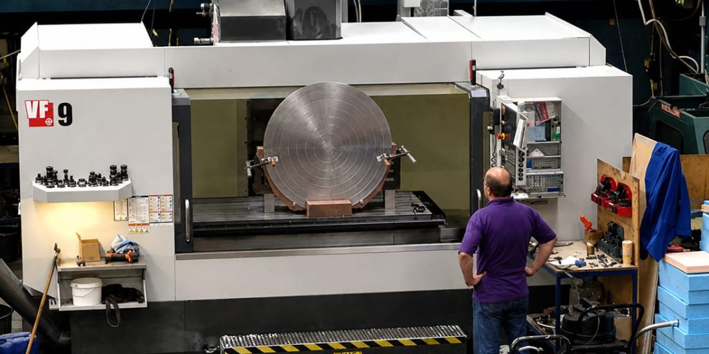 large CNC milling
