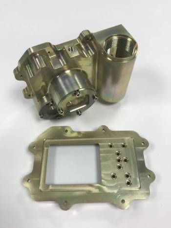 Instrument Housing 5 Axis CNC Machining Aluminium 1
