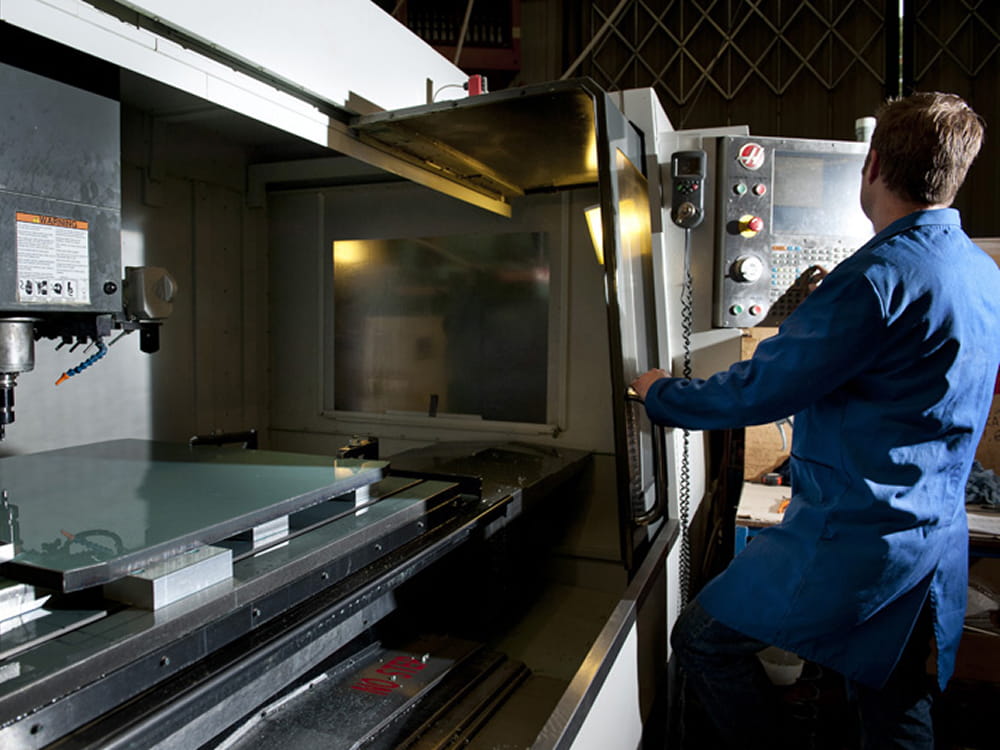 Automotive plant fixture milling