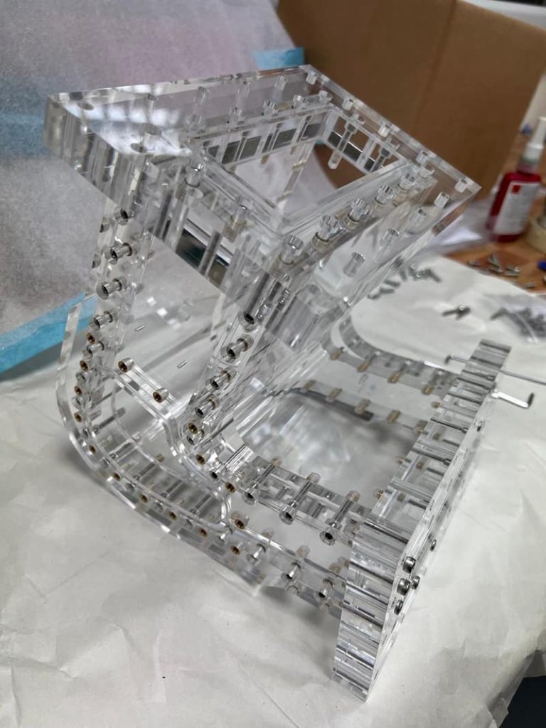 Engineering Plastics CNC Machine from Solid