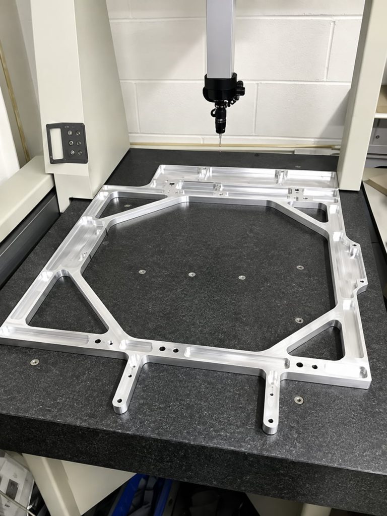 Precision Aluminium CNC Machining – Automated Machine Chassis