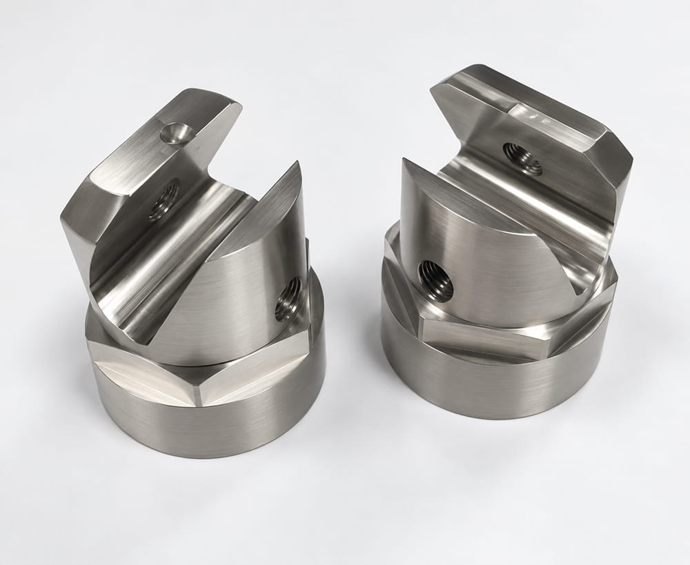Titanium 5 Axis CNC Brackets