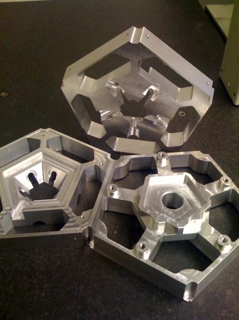 Components Milled from solid Aluminium Components milled from solid aluminium1